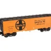 Trains|Industrial Rail 1002303 Santa Fe Reefer Car #20507 - Model Train Junction: Quality Parts and Art Supplies