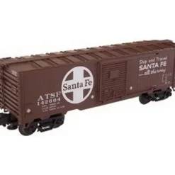 Trains|Industrial Rail 1002004 Santa Fe Single Door Boxcar - Model Train Junction: Quality Parts and Art Supplies