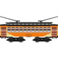 Trains|Industrial Rail 1008110B Atlantic City 0-27 Trolley #117 - Model Train Junction: Quality Parts and Art Supplies