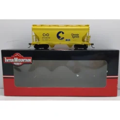 Trains|InterMountain 46521 ACF cf 2-Bay Hopper C&O - Model Train Junction: Quality Parts and Art Supplies