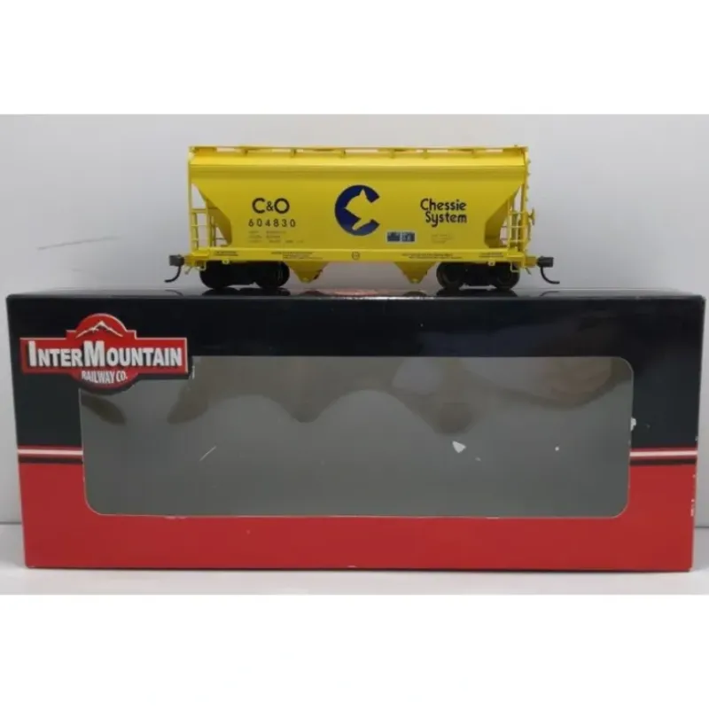 Trains|InterMountain 46521 ACF cf 2-Bay Hopper C&O - Model Train Junction: Quality Parts and Art Supplies