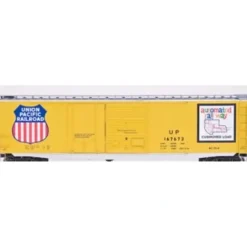 Trains|InterMountain 45616-07 HO 50' Double Door Box Car Union Pacific Car # 167672 - Model Train Junction: Quality Parts and Art Supplies