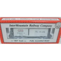 Trains|InterMountain 60034 HO D&RGW Cookie Box Boxcar - Model Train Junction: Quality Parts and Art Supplies