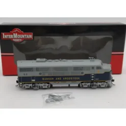 Trains|InterMountain 49115-01 HO Scale Bangor & ArooStook EMD F-3A Locomotive #44 LN/Box - Model Train Junction: Quality Parts and Art Supplies