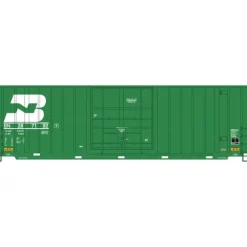 InterMountain, 4130001-05, HO Scale, Gunderson 50' High Cube Double Door Box Car, Burlington Northern, #287291 - Model Train Junction: Quality Parts and Art Supplies New