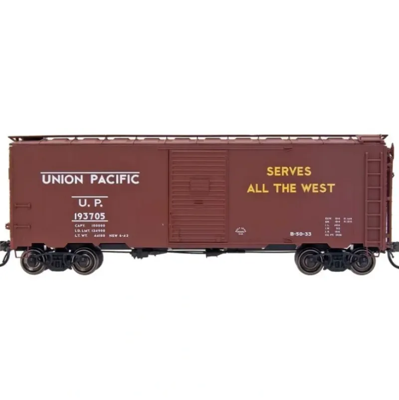 Trains|InterMountain 45815-30 HO Scale Union Pacific 10'6" 1937 AAR Boxcar #193731 - Model Train Junction: Quality Parts and Art Supplies