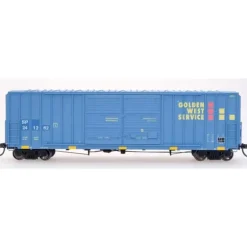 Trains|InterMountain 48316-06 HO SP-Golden West FMC 5283 Double Door Boxcar #241262 - Model Train Junction: Quality Parts and Art Supplies