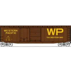 Trains|InterMountain 45614-03 HO Western Pacific 50' Double Door Box Car # 35729 - Model Train Junction: Quality Parts and Art Supplies