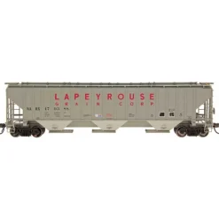 InterMountain, 65293-03, N Scale, 4750 Cu Ft. 3-Bay Hopper, Lapeyrouse Grain Corp, #479078 - Model Train Junction: Quality Parts and Art Supplies Best