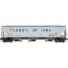 InterMountain, 65343-22, N Scale, 4750 Cu Ft. 3-Bay Hopper, Sand of Iowa, #14176 - Model Train Junction: Quality Parts and Art Supplies Online