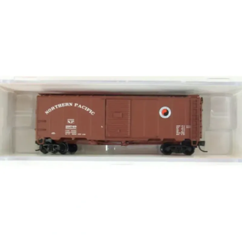 Trains|InterMountain 65703-21 N Scale NP 40' Boxcar - Model Train Junction: Quality Parts and Art Supplies