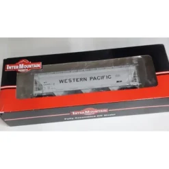 Trains|InterMountain 47007 Western Pacific ACF 4650 Cu. Ft. 3 Bay Hopper Car - Model Train Junction: Quality Parts and Art Supplies