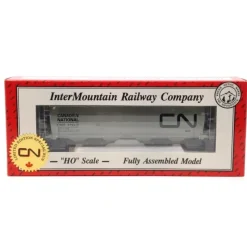 Trains|InterMountain 1086A HO Canadian National 4-Bay Cylindrical Hopper #379217 LN/Box - Model Train Junction: Quality Parts and Art Supplies
