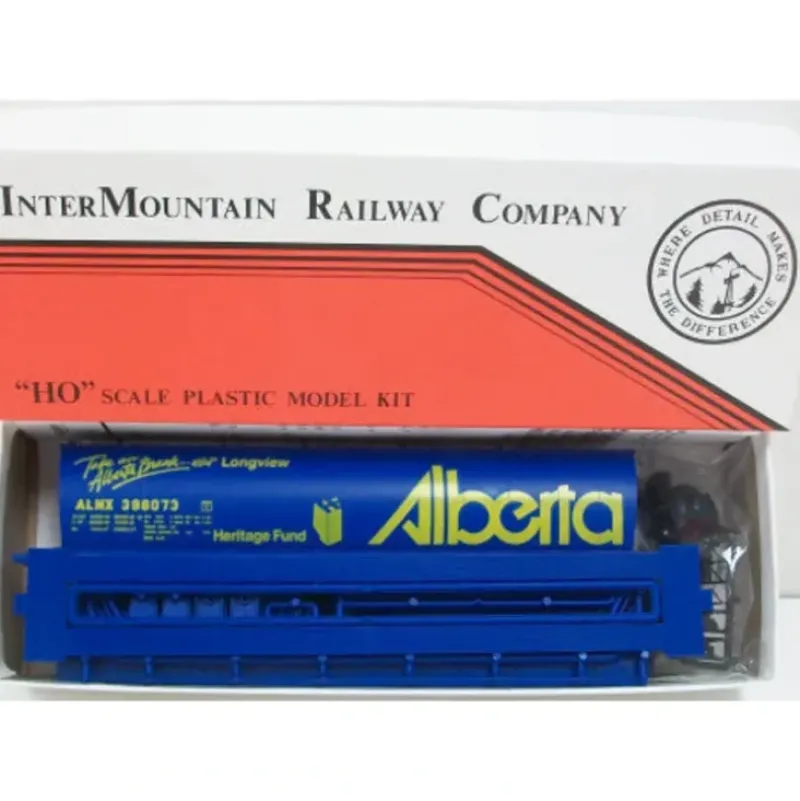 Trains|InterMountain ALNX-03 HO Alberta 4-Bay Covered Hopper Kit - Model Train Junction: Quality Parts and Art Supplies