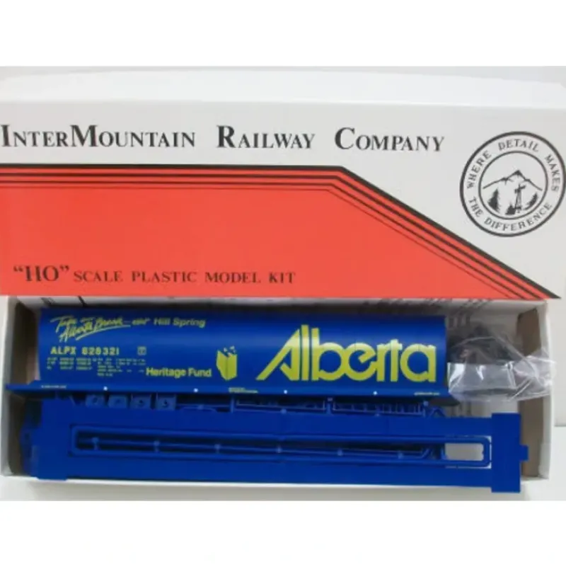 Trains|InterMountain ALPX-03 HO Alberta 4-Bay Cov. Hopper Kit - Model Train Junction: Quality Parts and Art Supplies