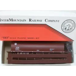 Trains|InterMountain ATSF-04 SF 4-Bay Covered Hopper Kit - Model Train Junction: Quality Parts and Art Supplies