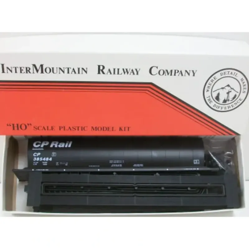 Trains|InterMountain CP-11 HO CP Rail 4Bay Cov Hopper Kit - Model Train Junction: Quality Parts and Art Supplies