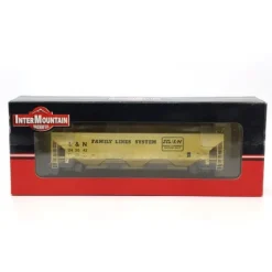 Trains|InterMountain 1100D HO Louisville & Nashville 3-Bay Covered Hopper #242042 LN/Box - Model Train Junction: Quality Parts and Art Supplies