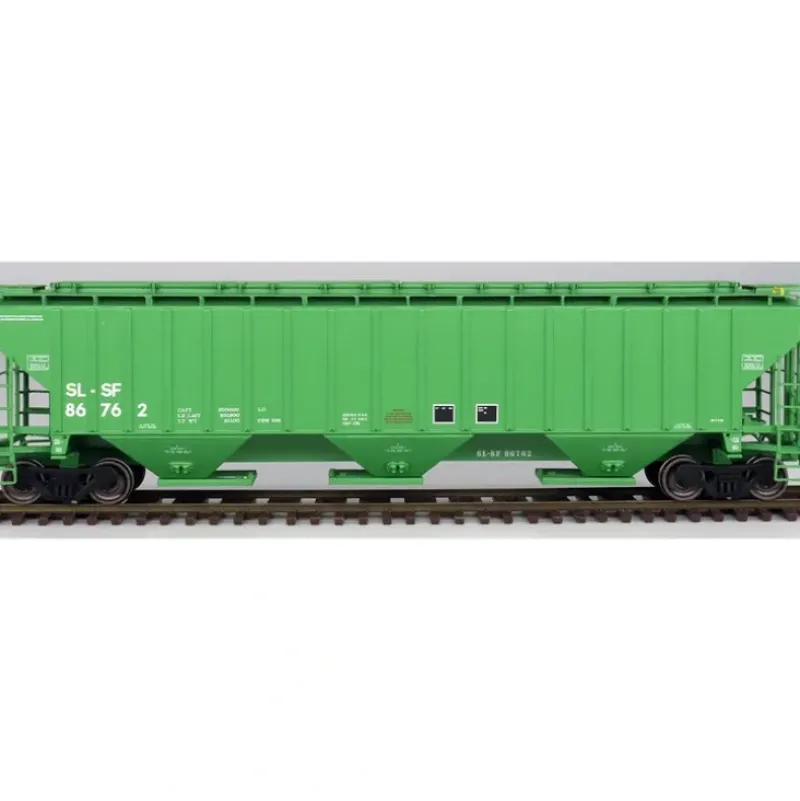 Intermountain, HO, 453119-02, 4750 Cu. Ft. 3-Bay Covered Hopper, Frisco, #86638 - Model Train Junction: Quality Parts and Art Supplies New