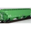 Intermountain, HO, 453119-06, 4750 Cu. Ft. 3-Bay Covered Hopper, Frisco, #86762 - Model Train Junction: Quality Parts and Art Supplies Outlet