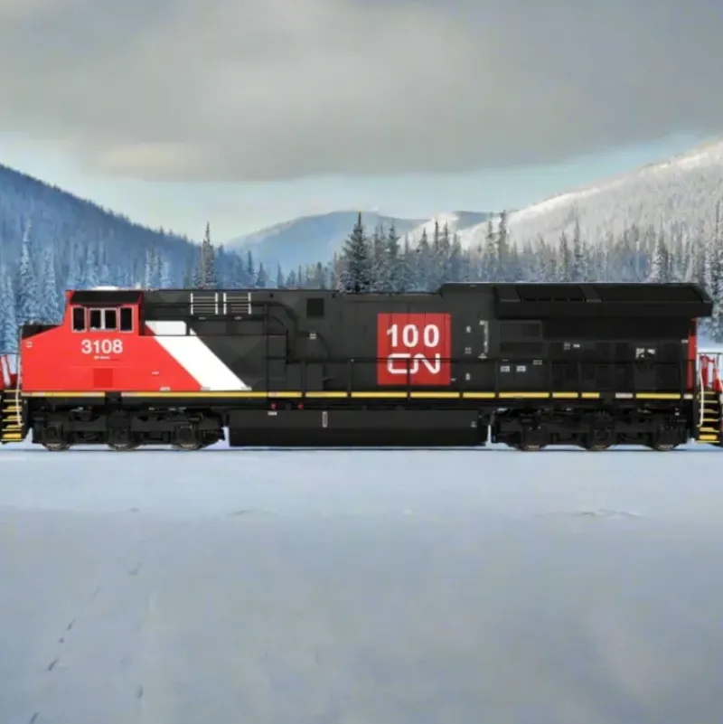 InterMountain, HO Scale, 497108S-02, ET44AC (EF-644u), Canadian National, 100th Anniversary, #3221, DCC & Sound - Model Train Junction: Quality Parts and Art Supplies Discount