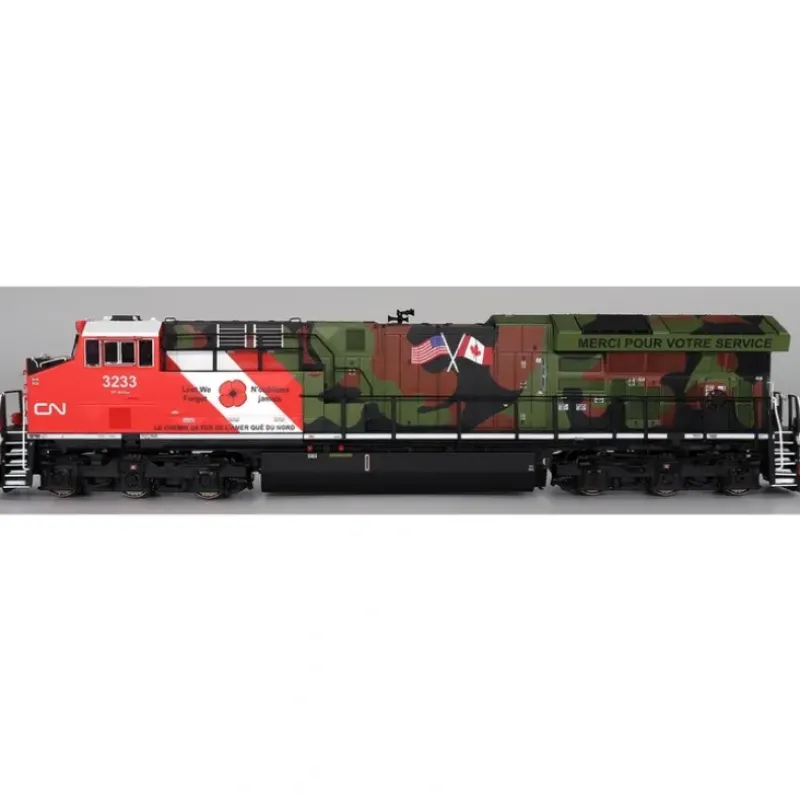 InterMountain, HO Scale, 497109S-02, ET44AC (EF-644zc), Canadian National, Veterans, DCC & Sound - Model Train Junction: Quality Parts and Art Supplies Best
