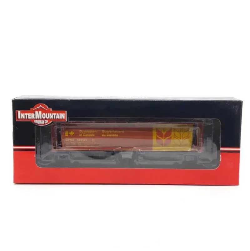 Trains|InterMountain 1045M HO Canadian Wheat Board 4-Bay Cylindrical Hopper #604123 LN/Box - Model Train Junction: Quality Parts and Art Supplies