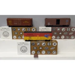 Trains|InterMountain O Gauge Assorted Box Cars -2 Rail [3] EX/Box - Model Train Junction: Quality Parts and Art Supplies