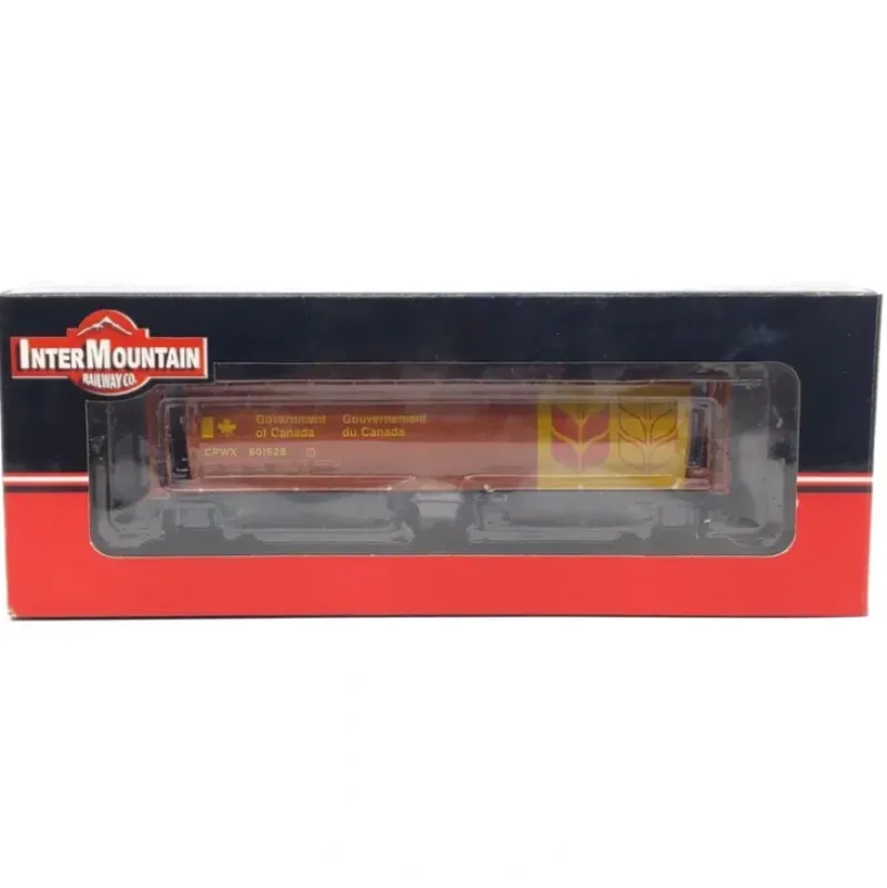 Trains|InterMountain 1045O HO Canadian Wheat Board 4-Bay Cylindrical Hopper #601628 LN/Box - Model Train Junction: Quality Parts and Art Supplies