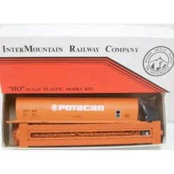 Trains|InterMountain POCN-03 Potacan 4-Bay Covered Hopper Kit - Model Train Junction: Quality Parts and Art Supplies