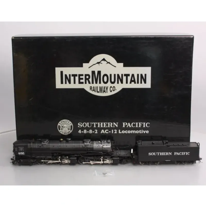 Trains|InterMountain 59008S HO SP AC-12 4-8-8-2 Steam Loco & Tender w/ DCC/Sound LN/Box - Model Train Junction: Quality Parts and Art Supplies