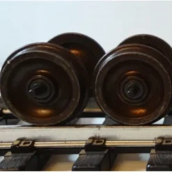 Trains|Jay Bee 1750 G Scale Steel Wheels 1.145" Dia With Electric Pickups (Set of 2) - Model Train Junction: Quality Parts and Art Supplies
