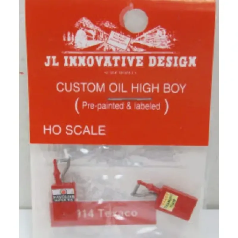 Trains|JL Innovative Design 914 HO Texaco Custom Oil High Boy (Pack of 2) - Model Train Junction: Quality Parts and Art Supplies