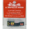 Trains|JL Innovative Design 524 HO Small Green Assorted Food Crates (Set of 4) - Model Train Junction: Quality Parts and Art Supplies