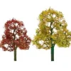 Trains|JTT Scenery Products 92061 HO 4.5-4" Premium Autumn Deciduous Tree (Pack of 2) - Model Train Junction: Quality Parts and Art Supplies