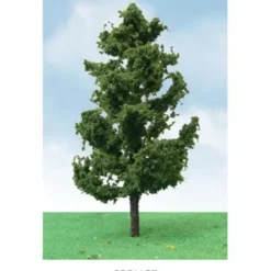 Trains|JTT Scenery Products 92317 HO 5-5.5" Pro-Elite Spruce Tree (Pack of 2) - Model Train Junction: Quality Parts and Art Supplies