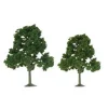 Trains|JTT Scenery Products 92108 N 3.5-4" Super Scenic Deciduous Tree (Pack of 4) - Model Train Junction: Quality Parts and Art Supplies