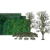 Trains|JTT Scenery Products 92066 O 8" Super Scenic Sycamore Tree (Pack of 4) - Model Train Junction: Quality Parts and Art Supplies