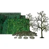 Trains|JTT Scenery Products 92067 O 6" Super Scenic Deciduous Tree (Pack of 6) - Model Train Junction: Quality Parts and Art Supplies