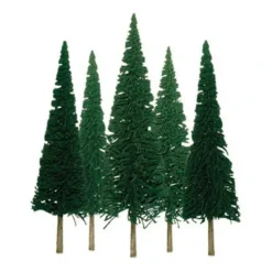 Trains|JTT Scenery Products 92004 6-10" Pine Tree (Set of 12) - Model Train Junction: Quality Parts and Art Supplies