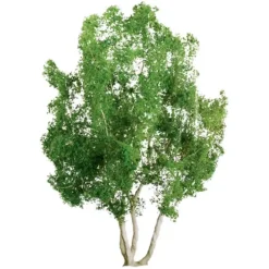 Trains|JTT Scenery Products 94256 Z 2" Professional Snow Gum Tree (Pack of 4) - Model Train Junction: Quality Parts and Art Supplies