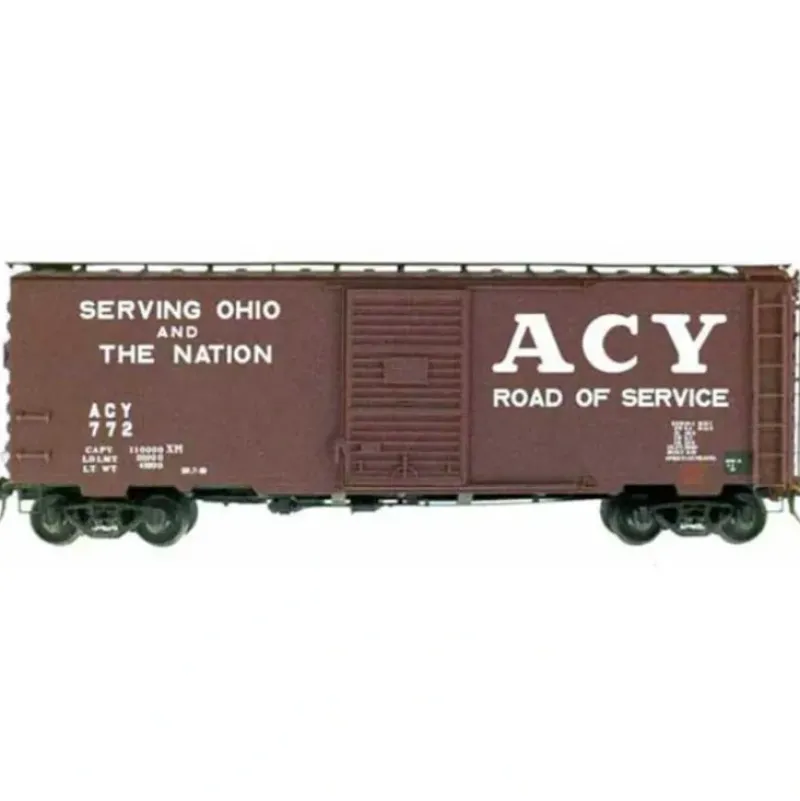 Trains*Kadee 4041 HO Akron, Canton & Youngstown 40' PS-1 Standard Boxcar - Model Train Junction: Quality Parts and Art Supplies
