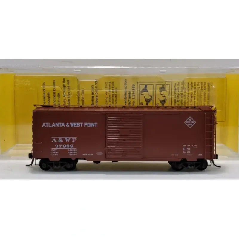 Trains*Kadee 5106 HO Atlanta & West Point 40' PS-1 HO Boxcar #37989 - Model Train Junction: Quality Parts and Art Supplies