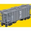 Trains|Kadee 8331 HO Boston & Maine PS-2 Covered Hopper #5533 - Model Train Junction: Quality Parts and Art Supplies