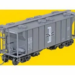 Trains|Kadee 8331 HO Boston & Maine PS-2 Covered Hopper #5533 - Model Train Junction: Quality Parts and Art Supplies
