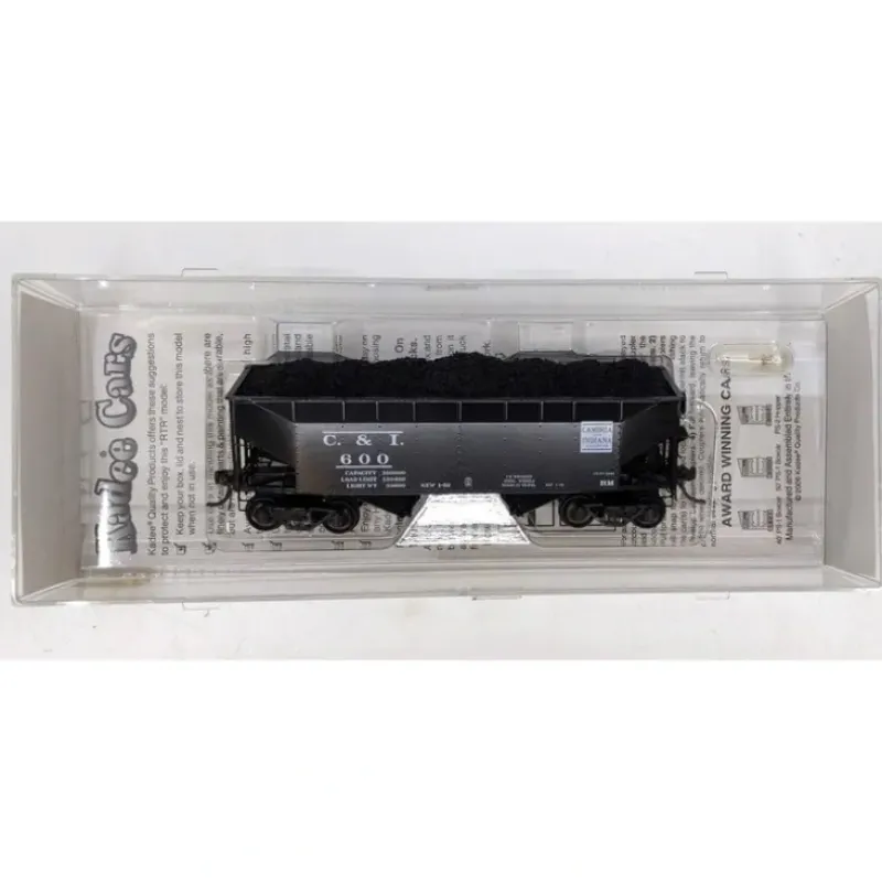 Trains*Kadee 7012 HO C&I 50-Ton AAR Standard Offset 2-Bay Open Hopper #600 - Model Train Junction: Quality Parts and Art Supplies