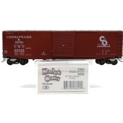 Trains*Kadee 6022 HO Chesapeake & Ohio 50' PS-1 Boxcar #21041 - Model Train Junction: Quality Parts and Art Supplies