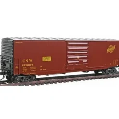 Trains*Kadee 6332 HO Chicago & North Western 50' PS-1 Boxcar #153007 - Model Train Junction: Quality Parts and Art Supplies