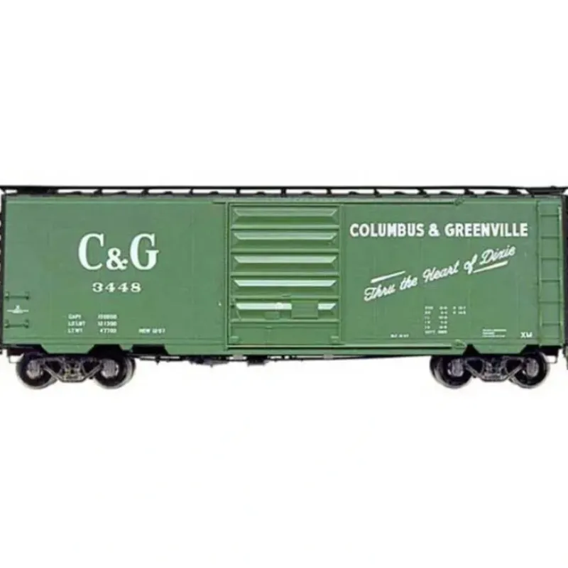 Trains*Kadee 5243 HO Columbus & Greenville 40' PS-1 Boxcar with 8' PS Door #3448 - Model Train Junction: Quality Parts and Art Supplies