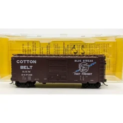 Trains|Kadee 5224 HO Cotton Belt 40' PS-1 Boxcar #34738 - Model Train Junction: Quality Parts and Art Supplies